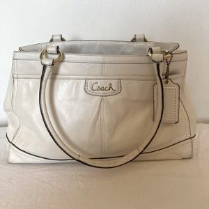 Coach Purse ~ Cream Leather ~ New Condition